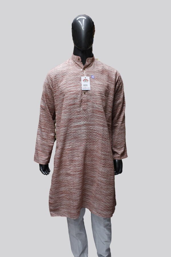 Heena Khadi Long Kurta - Image 5