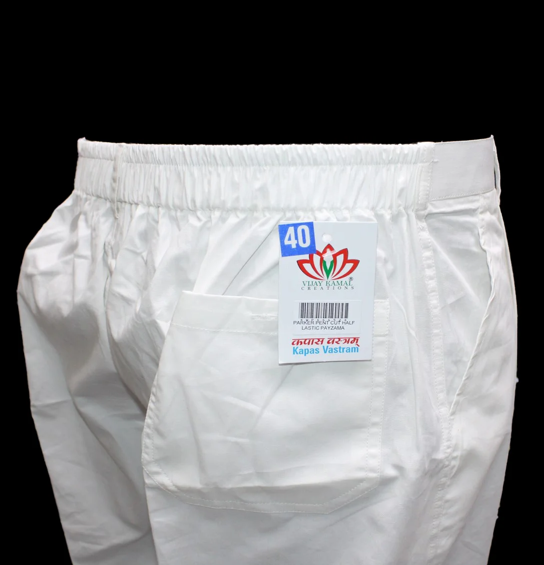 Parker Pent Cut Half Elastic Payjama - Image 3