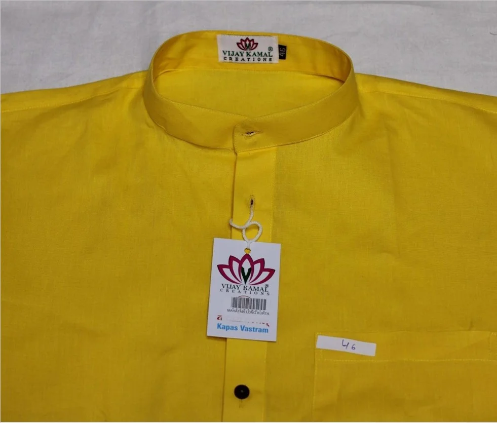 Mahatma Long Kurta Set of 5 pieces - 350/- each