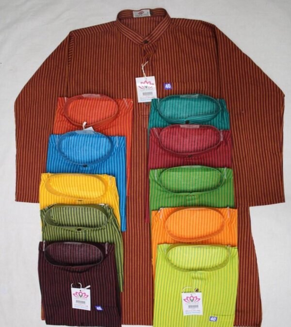 Cotton Doria Long Kurta - Image 4