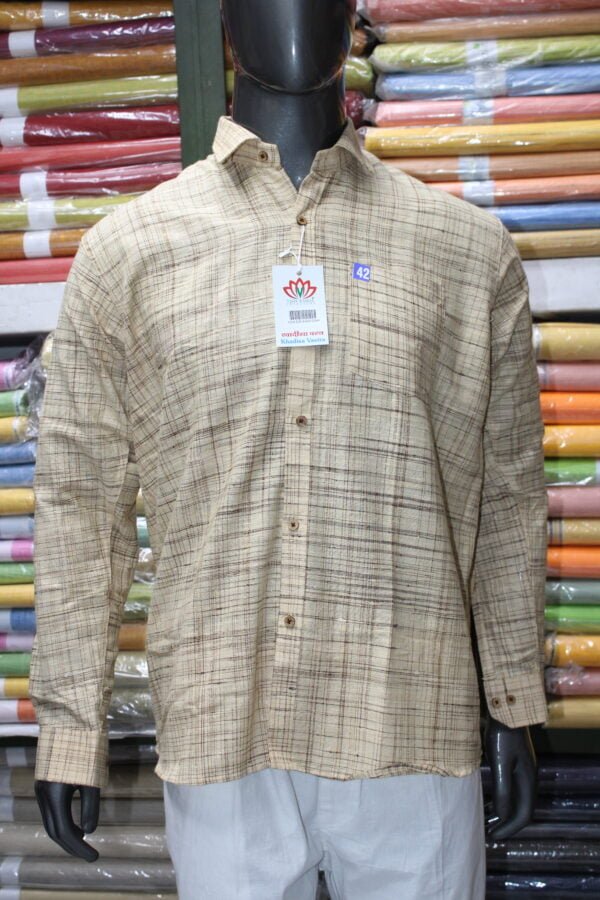 Plus Bijli Khadi Shirt
