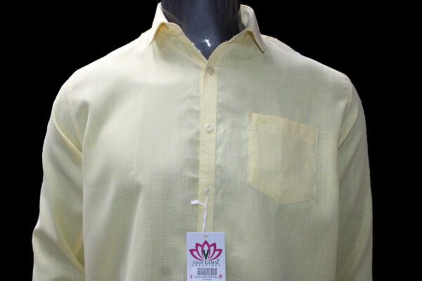 Aqua Linen Full Sleeves Shirt