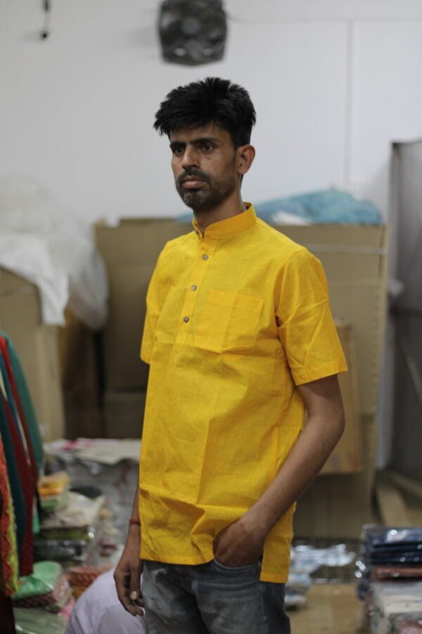 Pin Stripe Short Kurta - Image 3