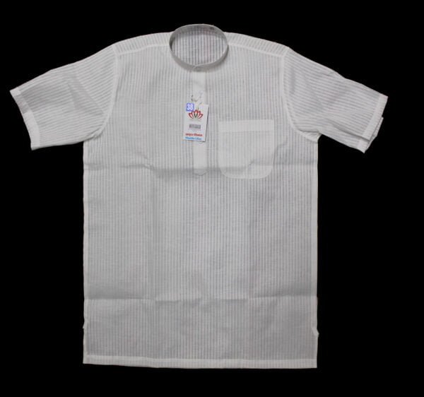 Capital White Short Kurta - Image 5
