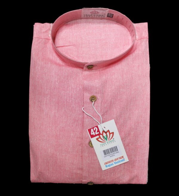 Cotton Plain Long Kurta - Image 12