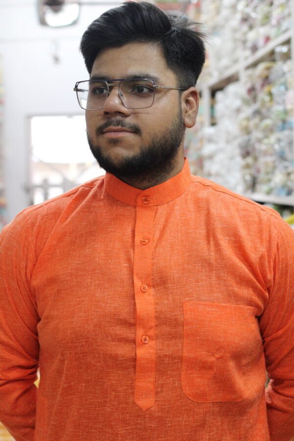 Jute Silk Long Kurta