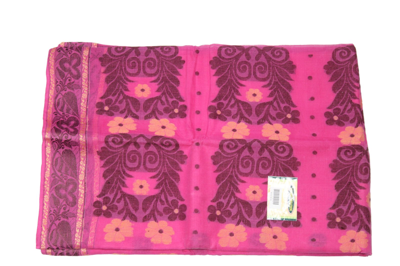 Bangal Handloom Pure Cotton Saree ( Article -50 ) - Image 3