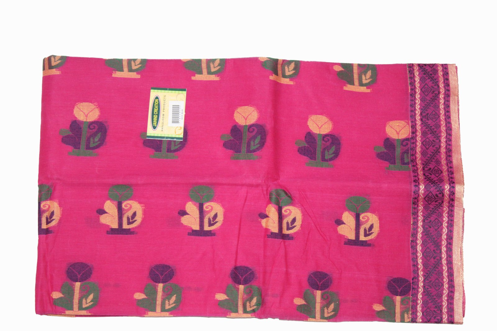 Bangal Handloom Pure Cotton Saree ( Article -50 ) - Image 8