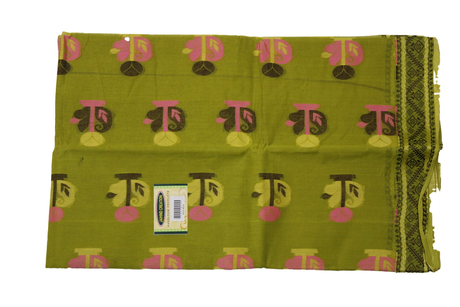 Bangal Handloom Pure Cotton Saree ( Article -50 ) - Image 11