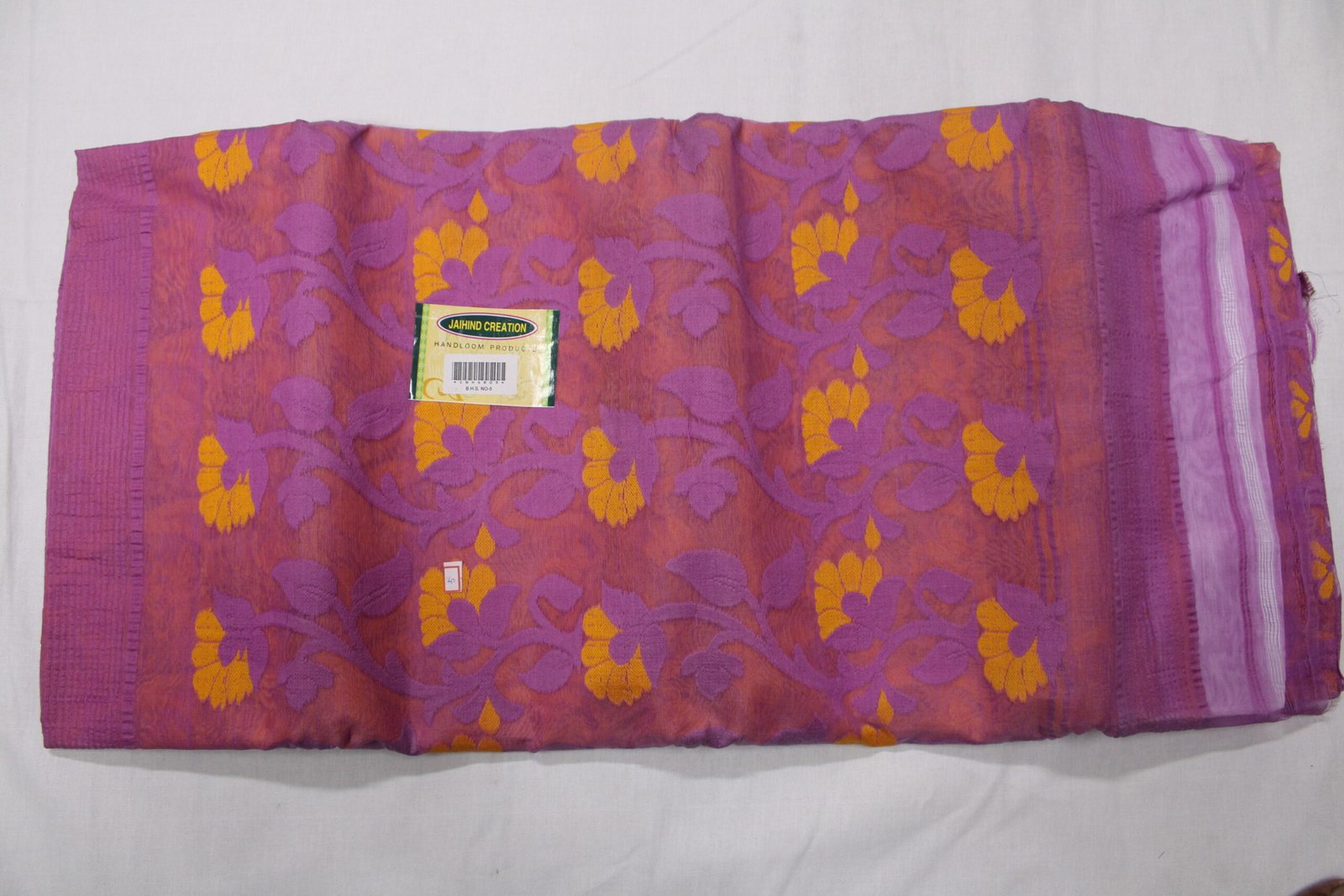 Bangal Handloom Pure Cotton Saree ( Article -5 ) - Image 12