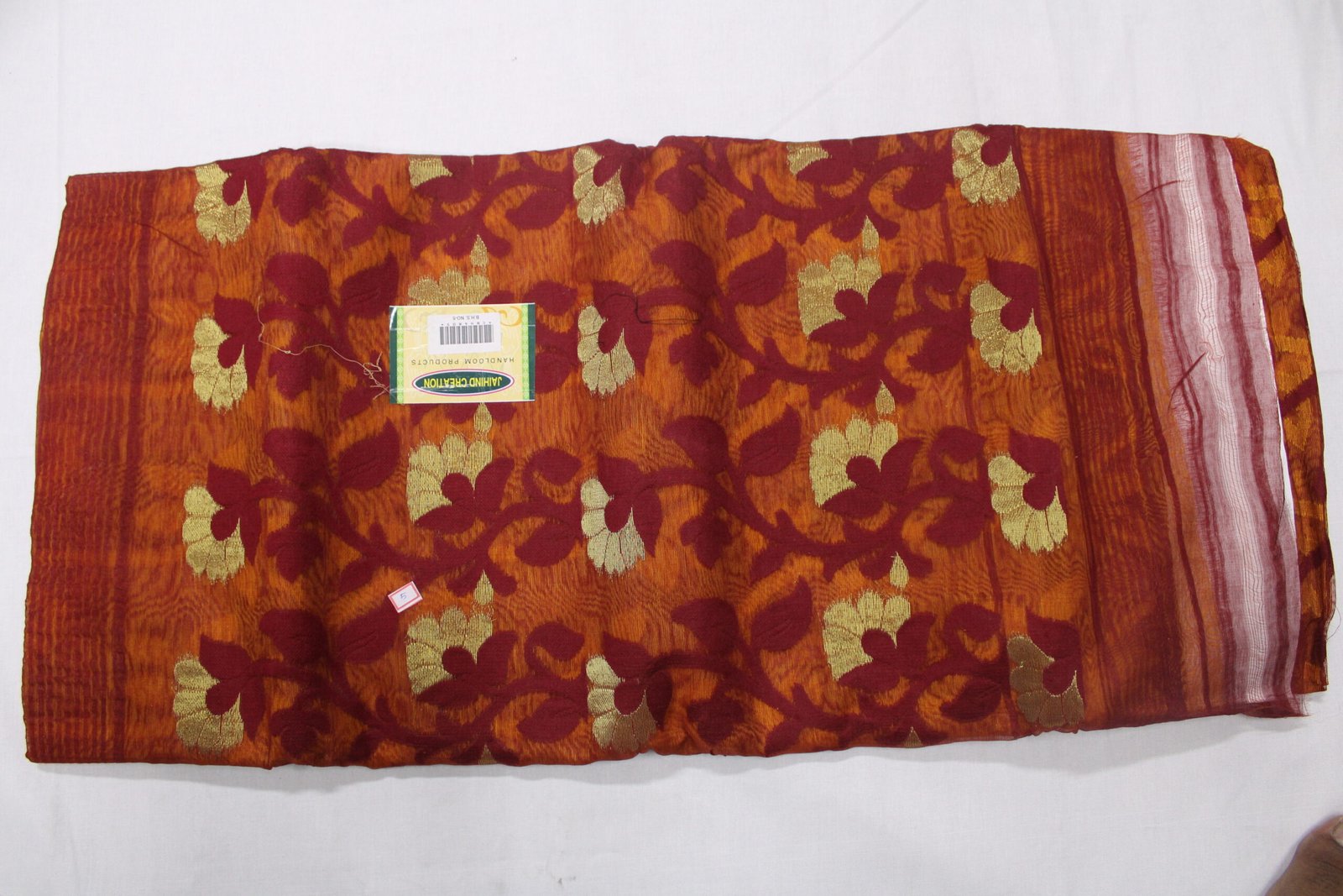 Bangal Handloom Pure Cotton Saree ( Article -5 ) - Image 11