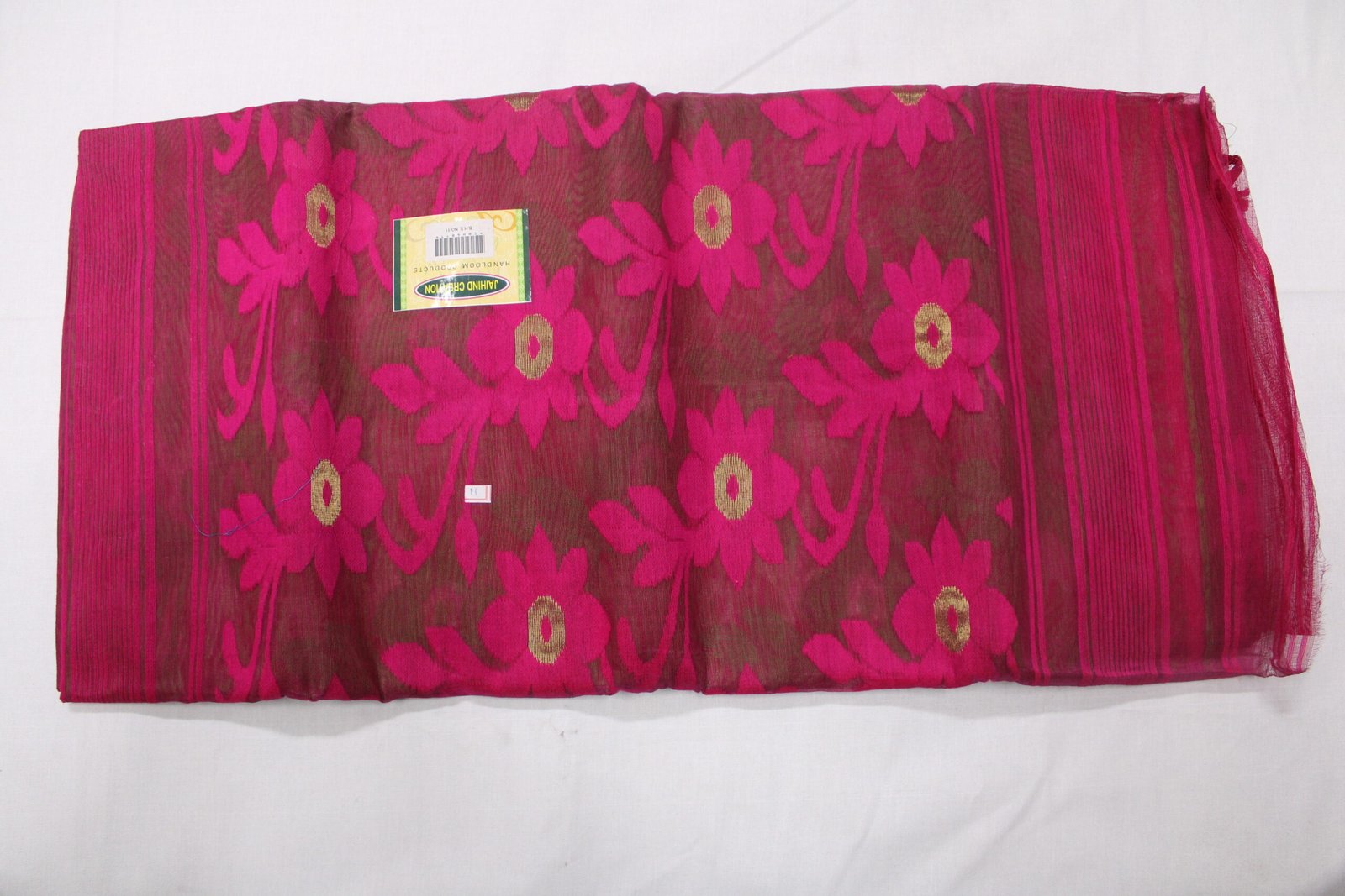 Bangal Handloom Pure Cotton Saree ( Article.11 ) - Image 7
